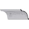 Ekena Millwork 6 3/4"H x 5 1/2"P x 8 5/8"F x 94 1/2"L, (10 5/8" Repeat), Nevio Crown Moulding MLD06X05X08NE - alternate 1